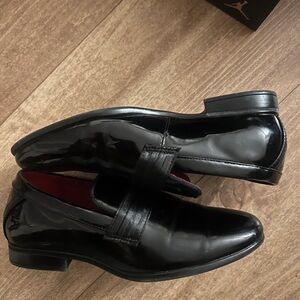 Classic Black Kids Dress Shoes